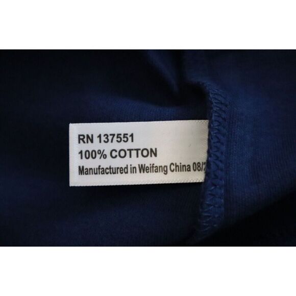 Leveret Men's Sz Large Blue Polar Bear Cotton Top Fleece Pants Pajama Set - Picture 6 of 15